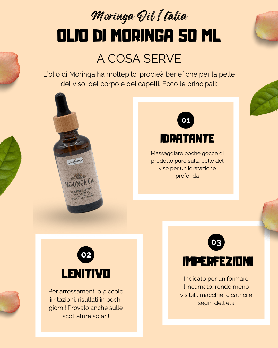 Olio di Moringa 50 ml